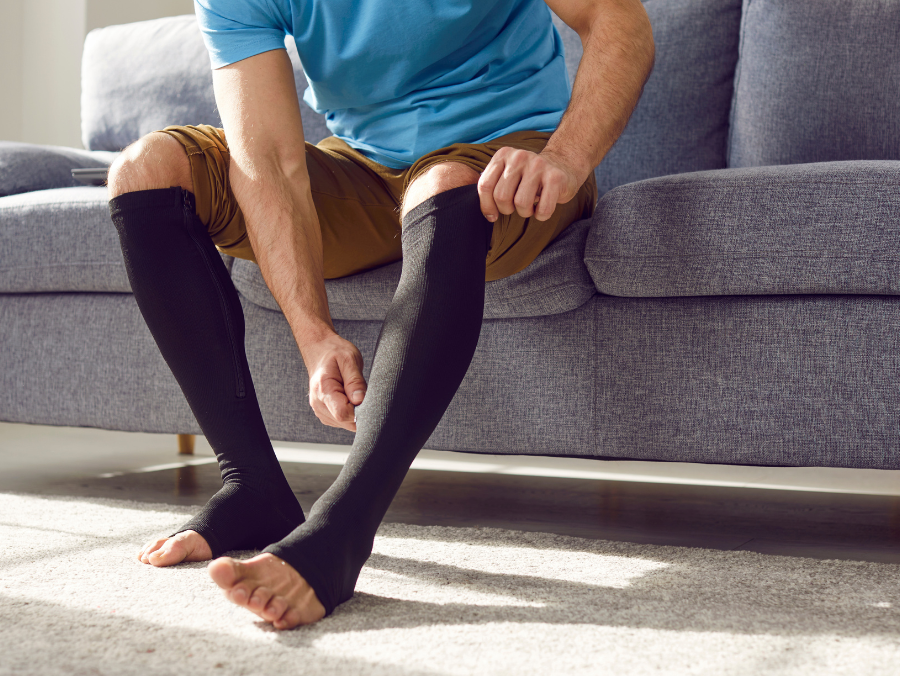 Read more about the article The Essential Role of Compression Socks in Foot and Leg Health