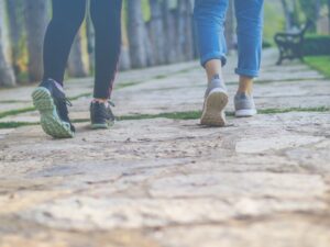 Summer walking foot care in every season